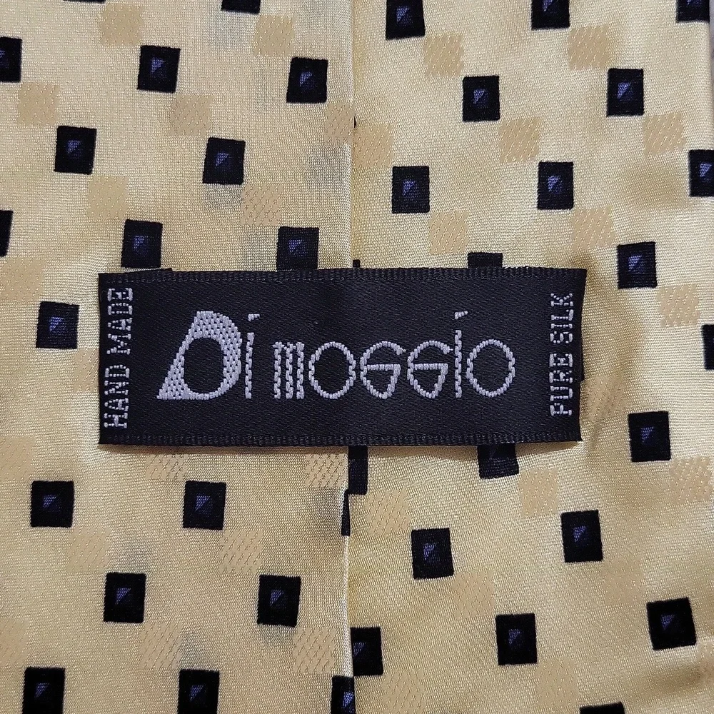 Vintage Dimoggio Silk Hand Made Neck Tie